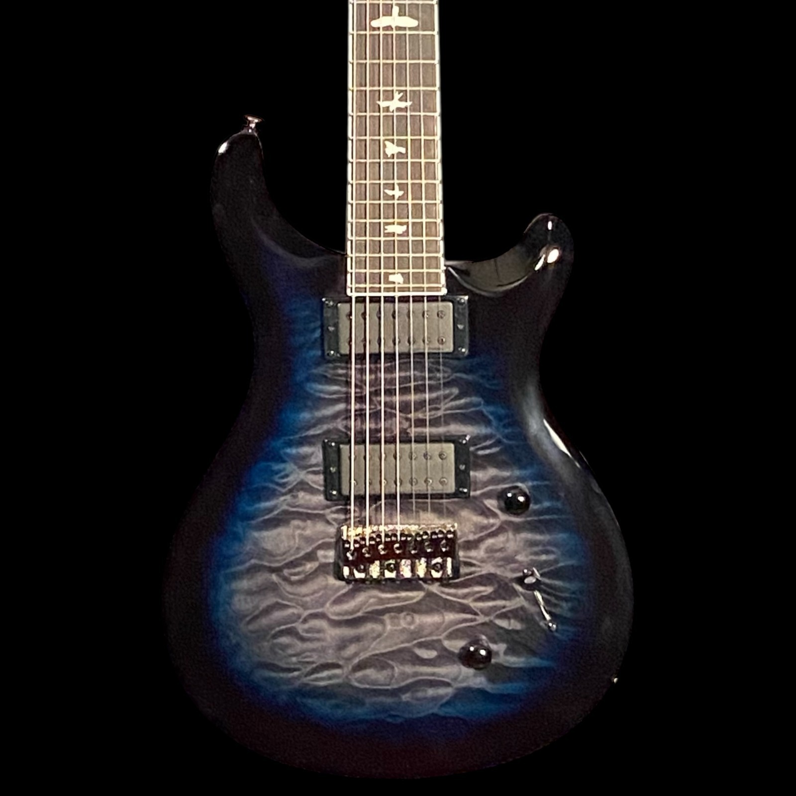 PRS SE Mark Holcomb SVN Signature 7-string Electric Guitar – Holcomb Blue Burst