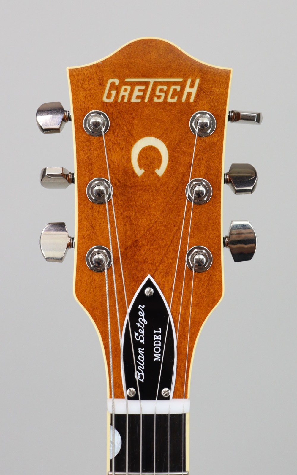 Used 2025 G6120T-BSSMK Brian Setzer Signature ’59 “Smoke” Nashville Smoke Orange