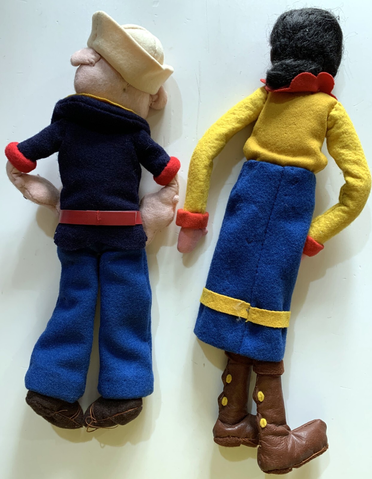 VINTAGE TOY stuffed DOLL FELT POPEYE OLIVIA OYL lenci pannolenci