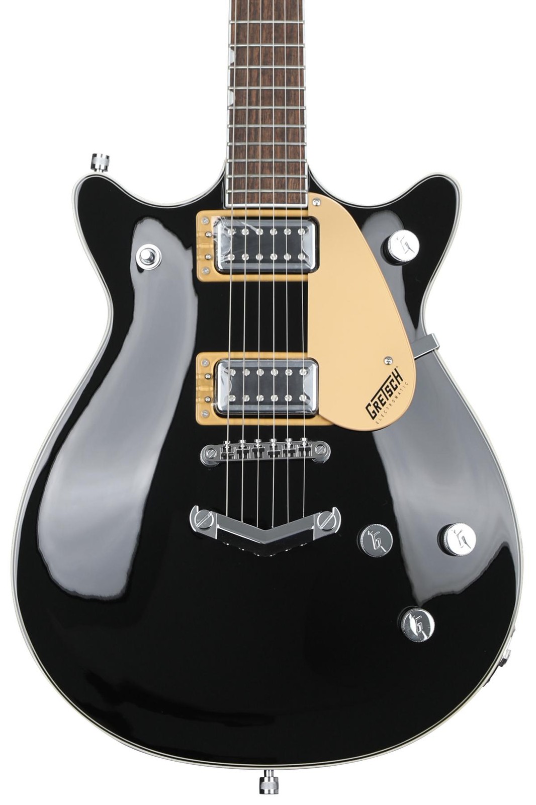Gretsch G5222 Electromatic Double Jet BT Electric Guitar – Black