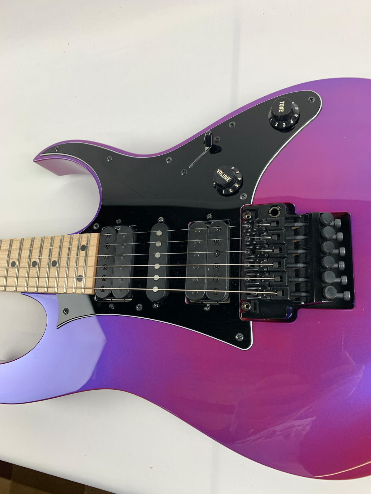 Ibanez RG550 Purple Neon PN Electric Guitar Made in Japan RG 550 Customer Return