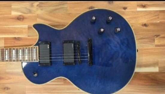 Epiphone Prophecy Plus EX Blue Hard Case Included Les Paul