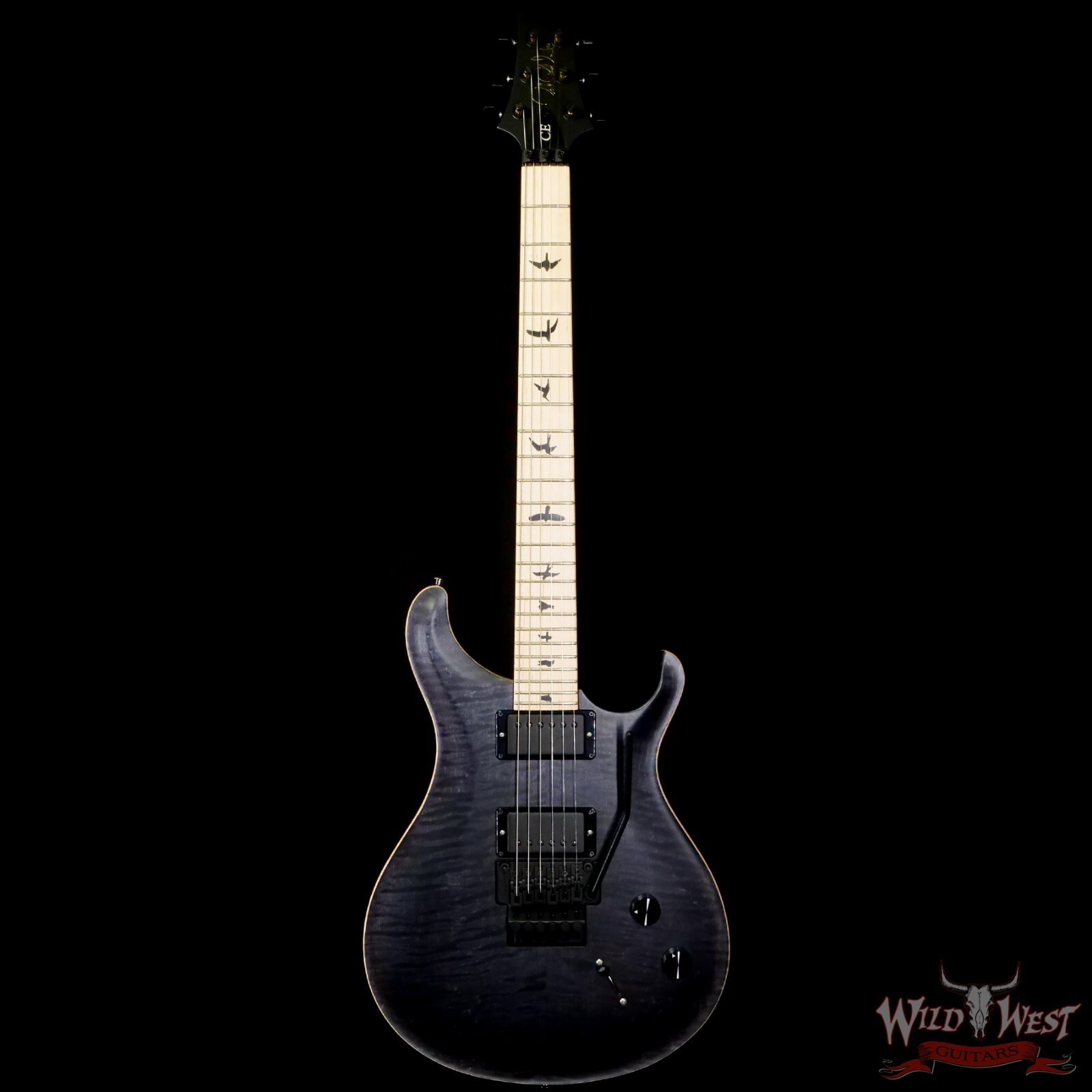 Paul Reed Smith PRS Dustie Waring Signature CE 24 Floyd Rose Gray Black
