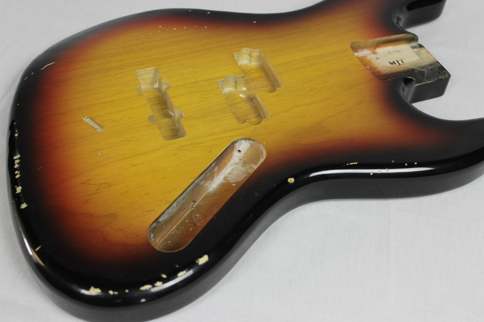 MJT Official Custom Order Vintage Aged Nitro Finish Guitar Bass Body Mark Jenny