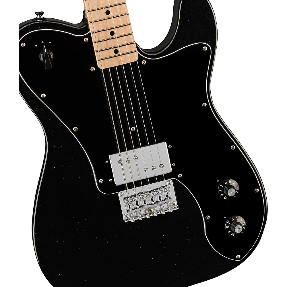 Squier Paranormal Esquire Deluxe Poplar Electric Guitar Metallic Black