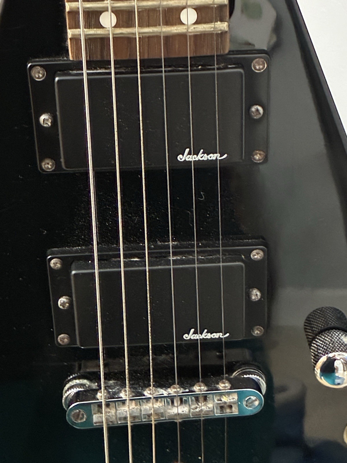 Jackson JS30RR Randy Rhoads Flying V Guitar Black HH Metal Rock 🎸 🎸🎶🎵