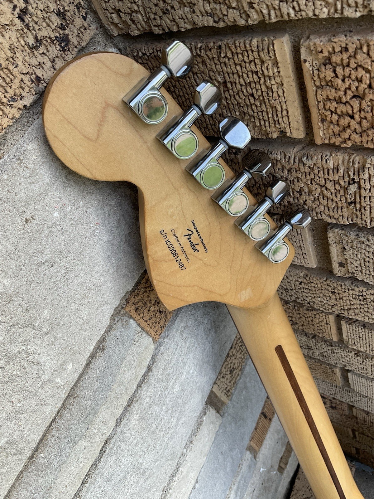 Vtg 2003 Squier Strat Affinity Good Player Large Headstock Ready To Plug In