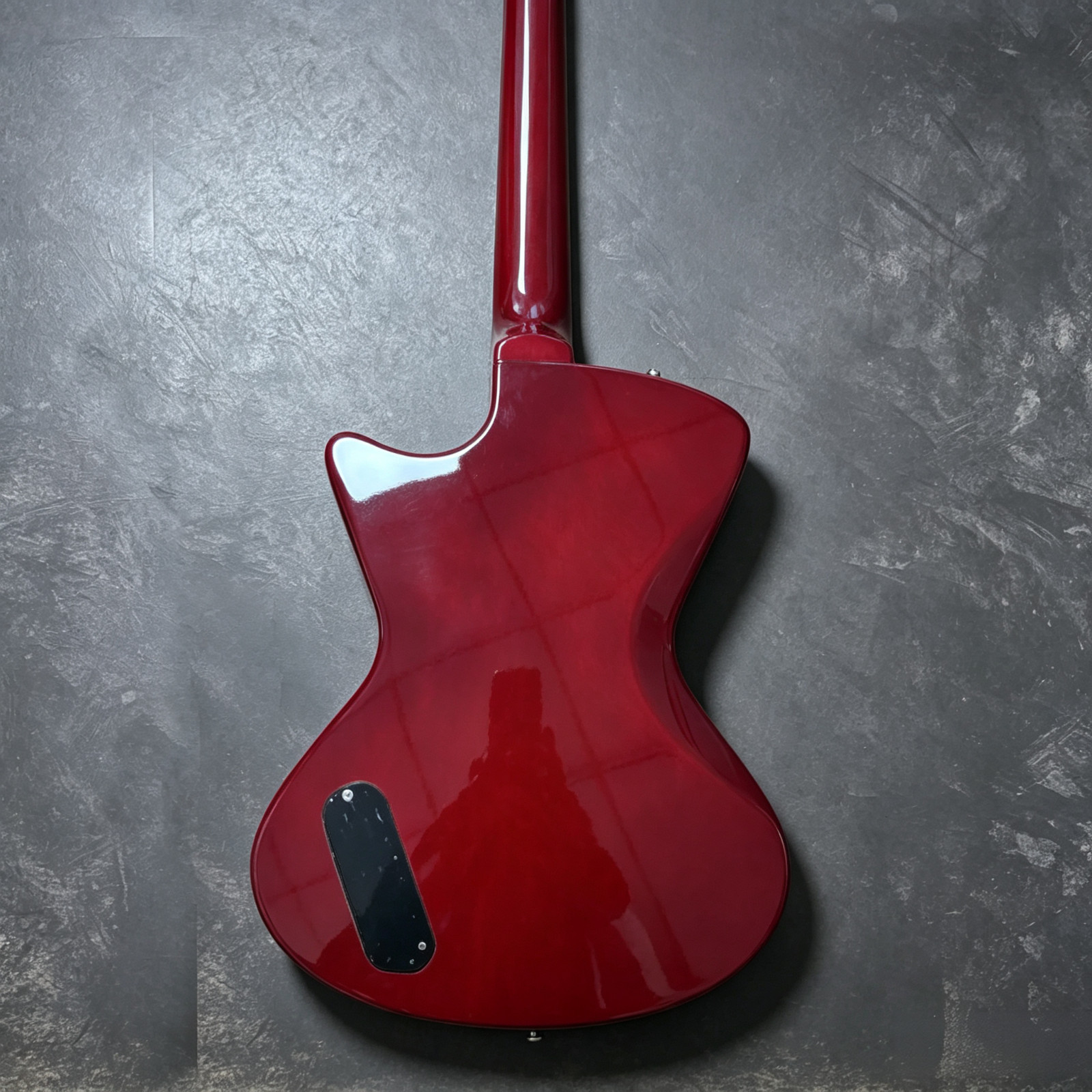 US Warehouse Armada Style Electric Guitar Quilted Maple Top Red Mahogany Body