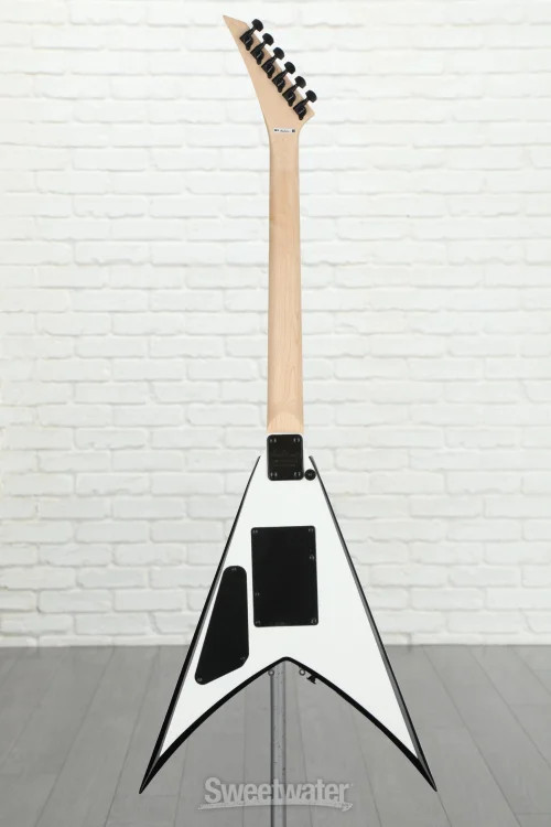 Jackson JS Series King V JS32 – White with Black Bevels