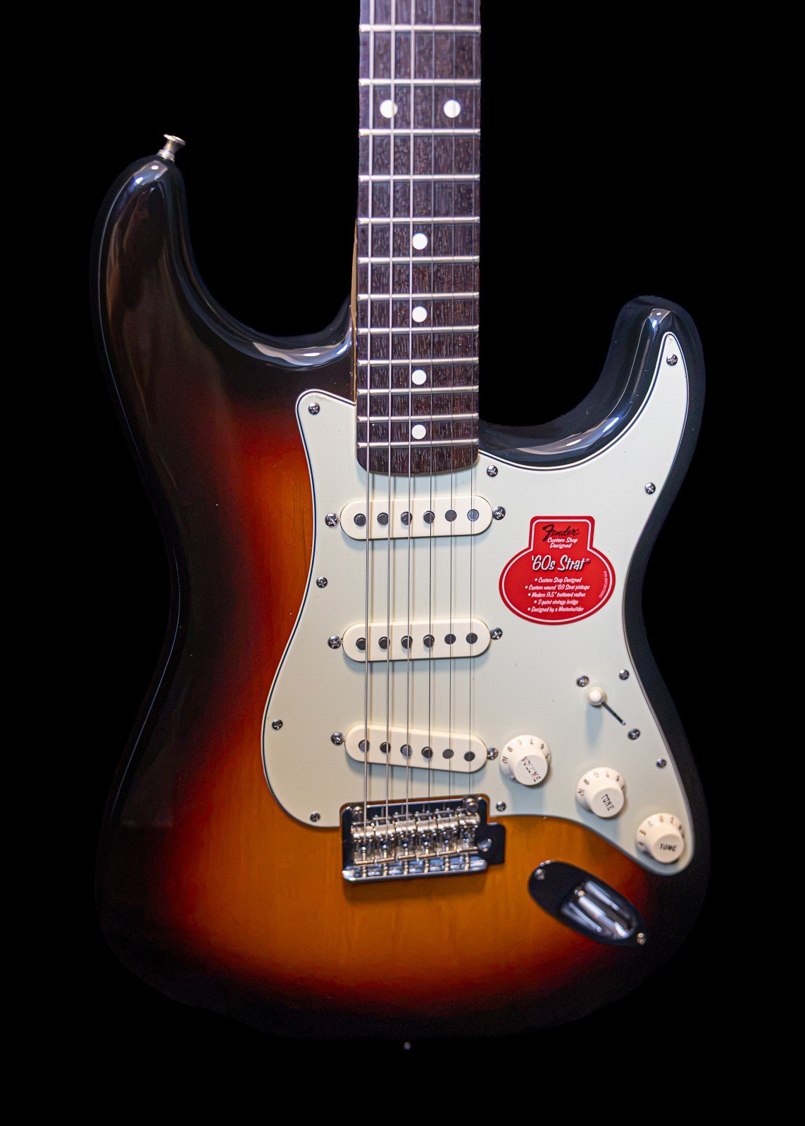 2006 Fender Classic Player 60s Strat 3-Color Sunburst AY Pickups Omar Kent Dykes