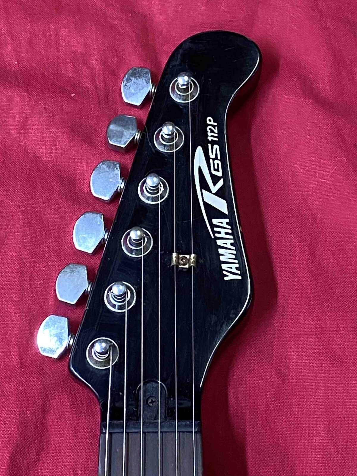 YAMAHA RGS112P Black ST Type 1990’s Electric Guitar
