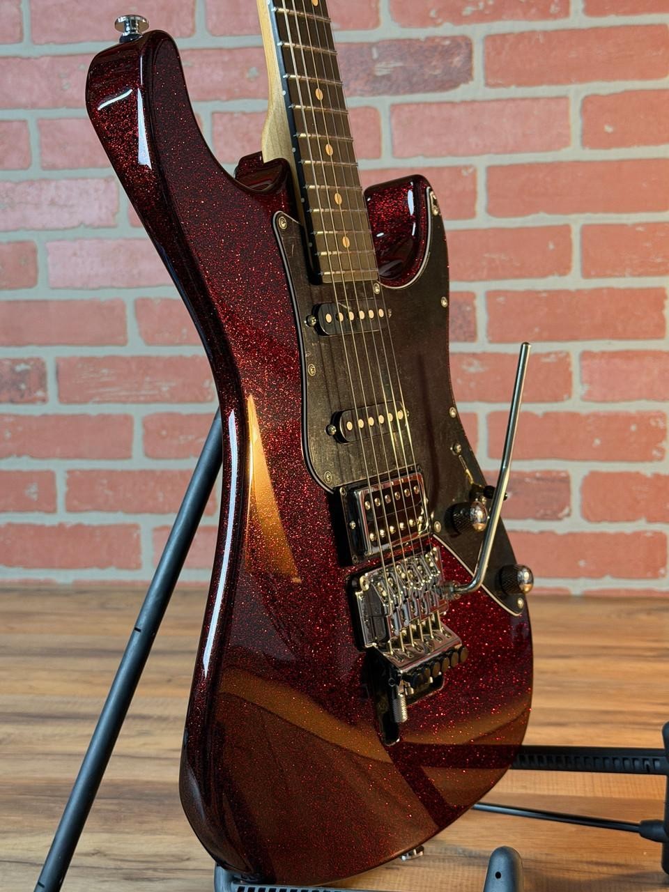 Suhr Pete Thorn Signature Custom HSS Electric Guitar – Red Sparkle