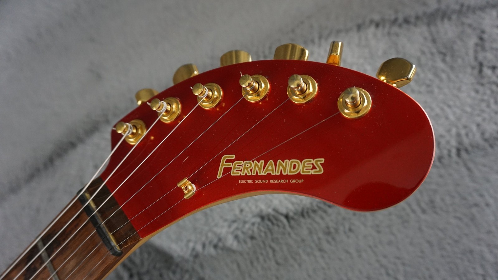 Fernandes ZO-3 Electric Guitar w/ Built-In Speaker, Gig Bag – Red Made in Japan
