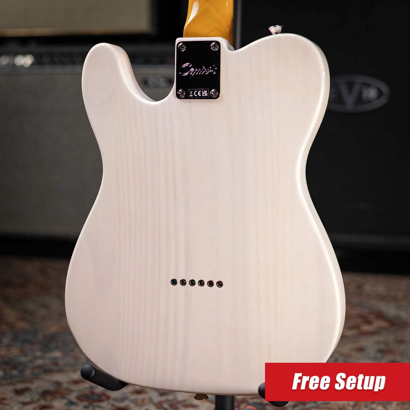 Squier Classic Vibe ’50s Telecaster Electric Guitar – White Blonde