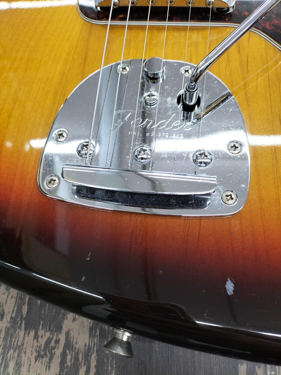 Fender Japan Jazzmaster Guitar JM66B 3-Tone Sunburst Block Inlay