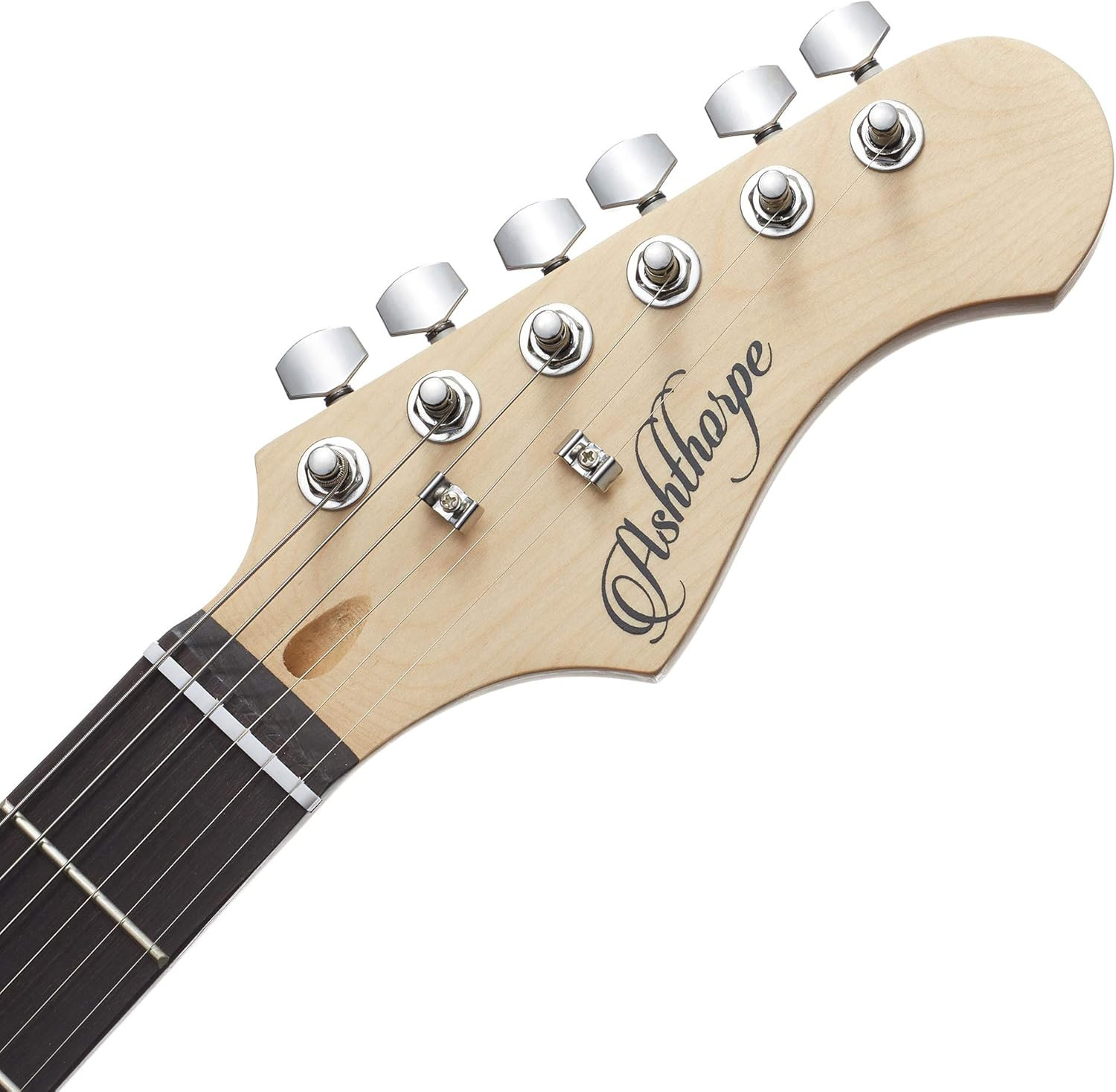 39-Inch Electric Guitar (Green-Black), Full-Size Guitar Kit with Padded Gig Bag,