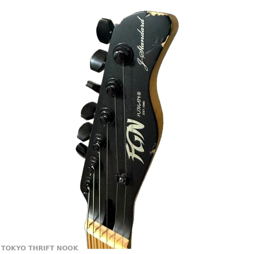 [Very Good] FGN Fujigen J-Standard HH Electric Guitar Black Japan w/ Soft Case