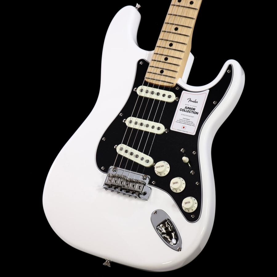 Fender Made in Japan Junior Collection Stratocaster Maple Arctic White