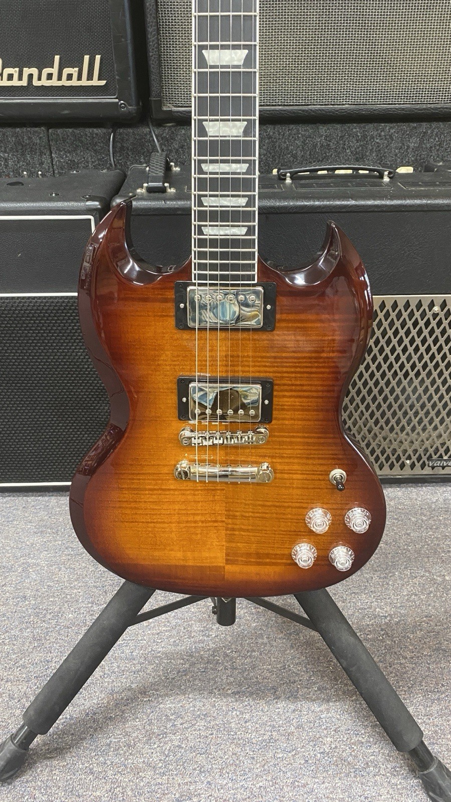 Epiphone SG Modern Figured Top – Mojave Burst