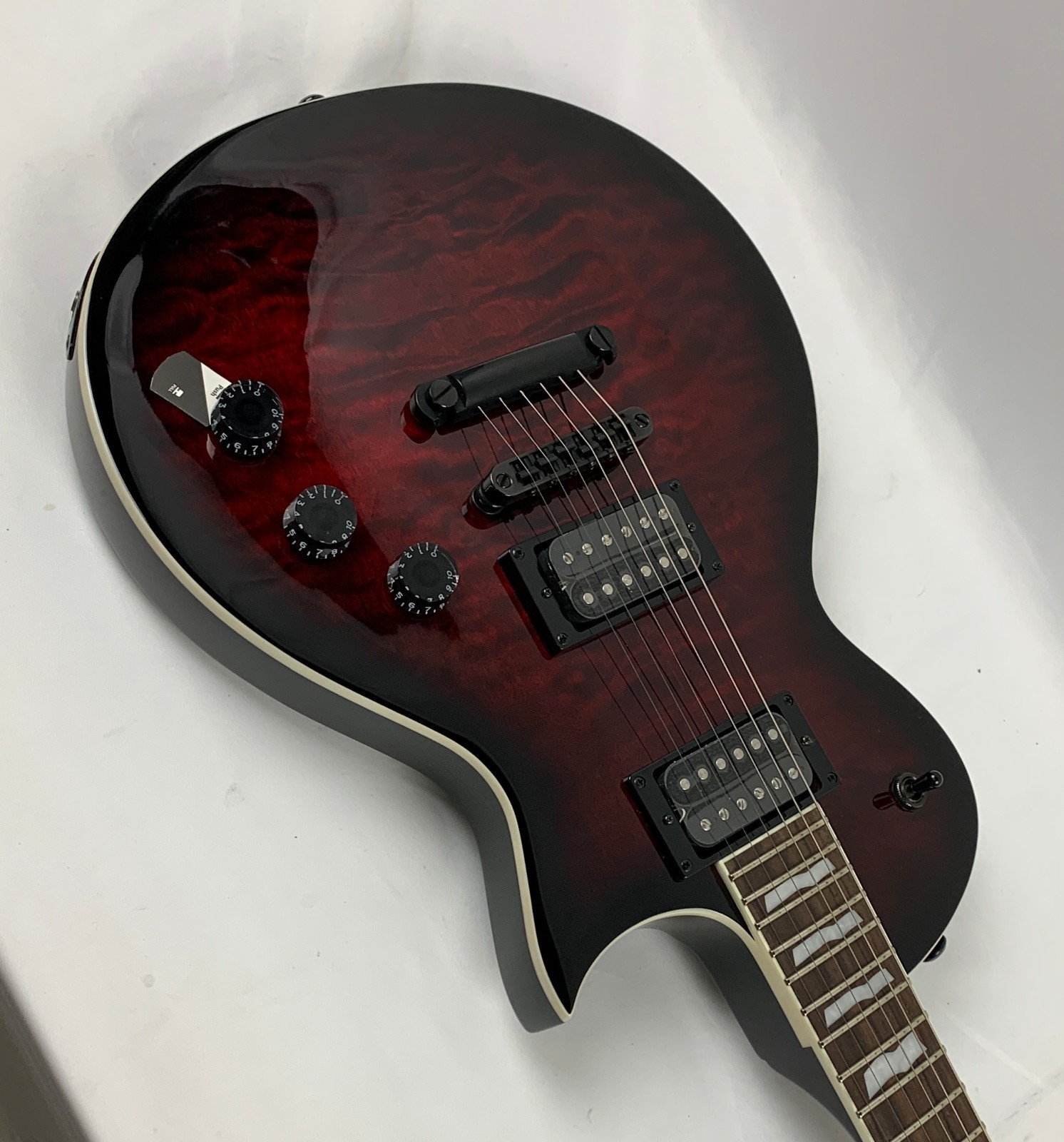 ESP LTD EC-256QM Electric Guitar See Thru Black Cherry Sunburst B-Stock EC256QM