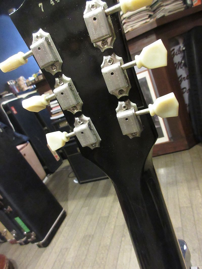 Gibson Historic Collection 1957 Les Paul Standard VOS Ebony Black Guitar Elec