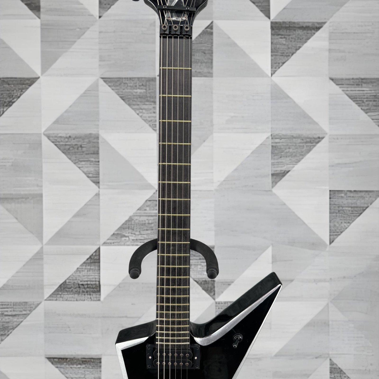 Dimebag Darrell Stealth Style Black Electric Guitar HH Pickup FR Bridge Ship US