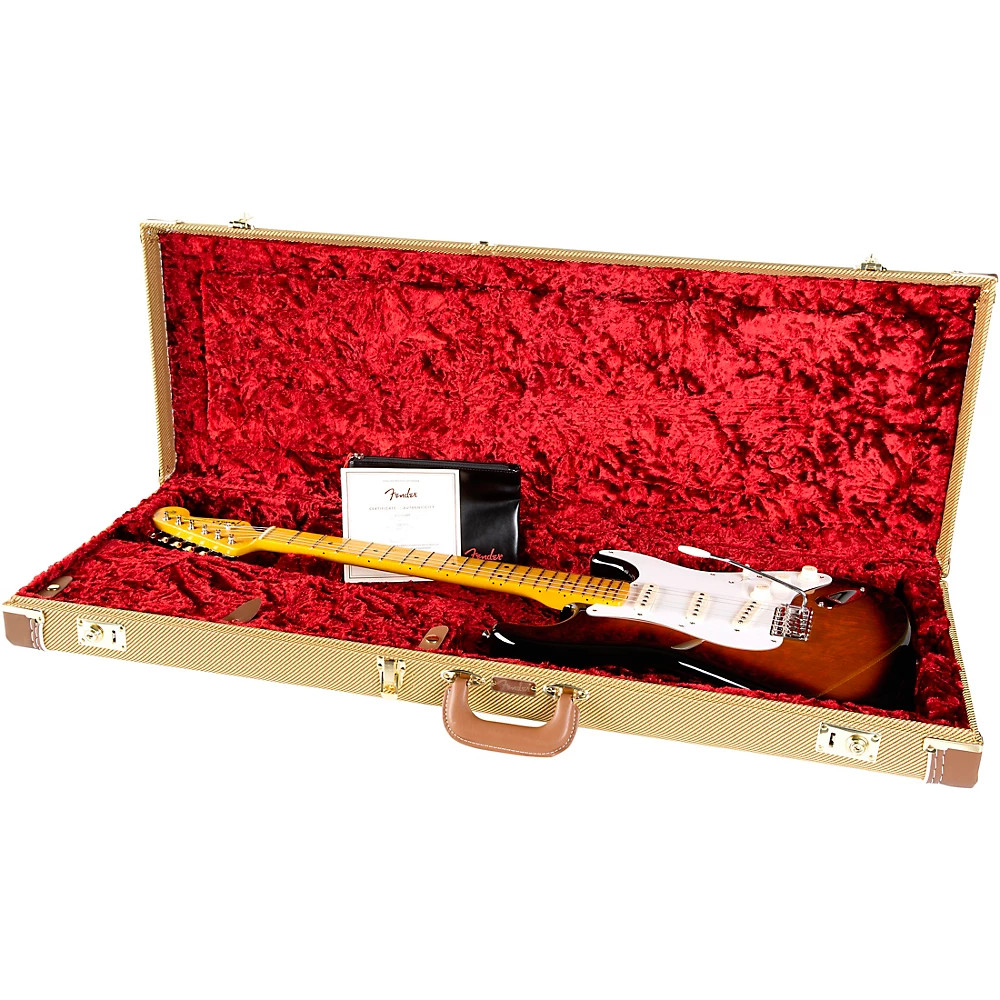 Fender Eric Johnson Virginia Stratocaster Maple FB Guitar Sunburst 1978814879 RF