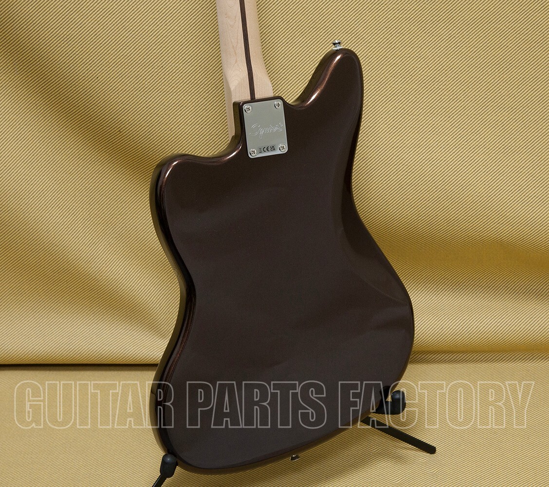 037-8402-594 Squier Affinity Series Jaguar Electric Guitar Mystic Metallic Brown