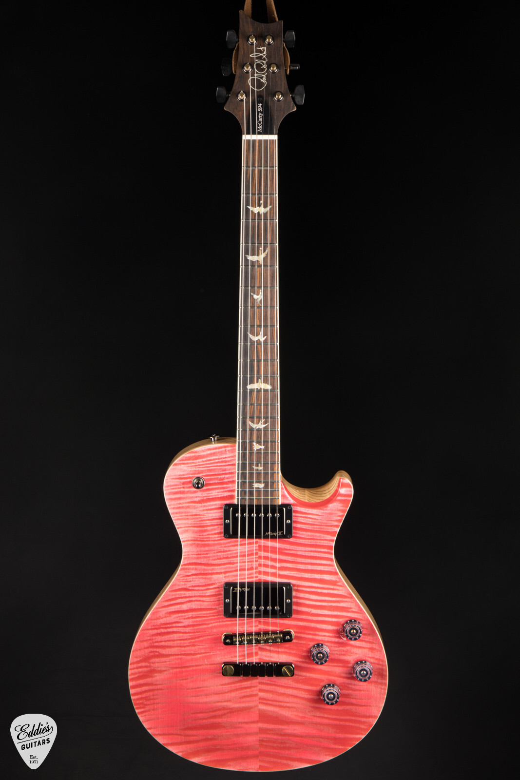 PRS Eddie’s Guitars Wood Library McCarty 594 Singlecut – Bonnie Pink#403119
