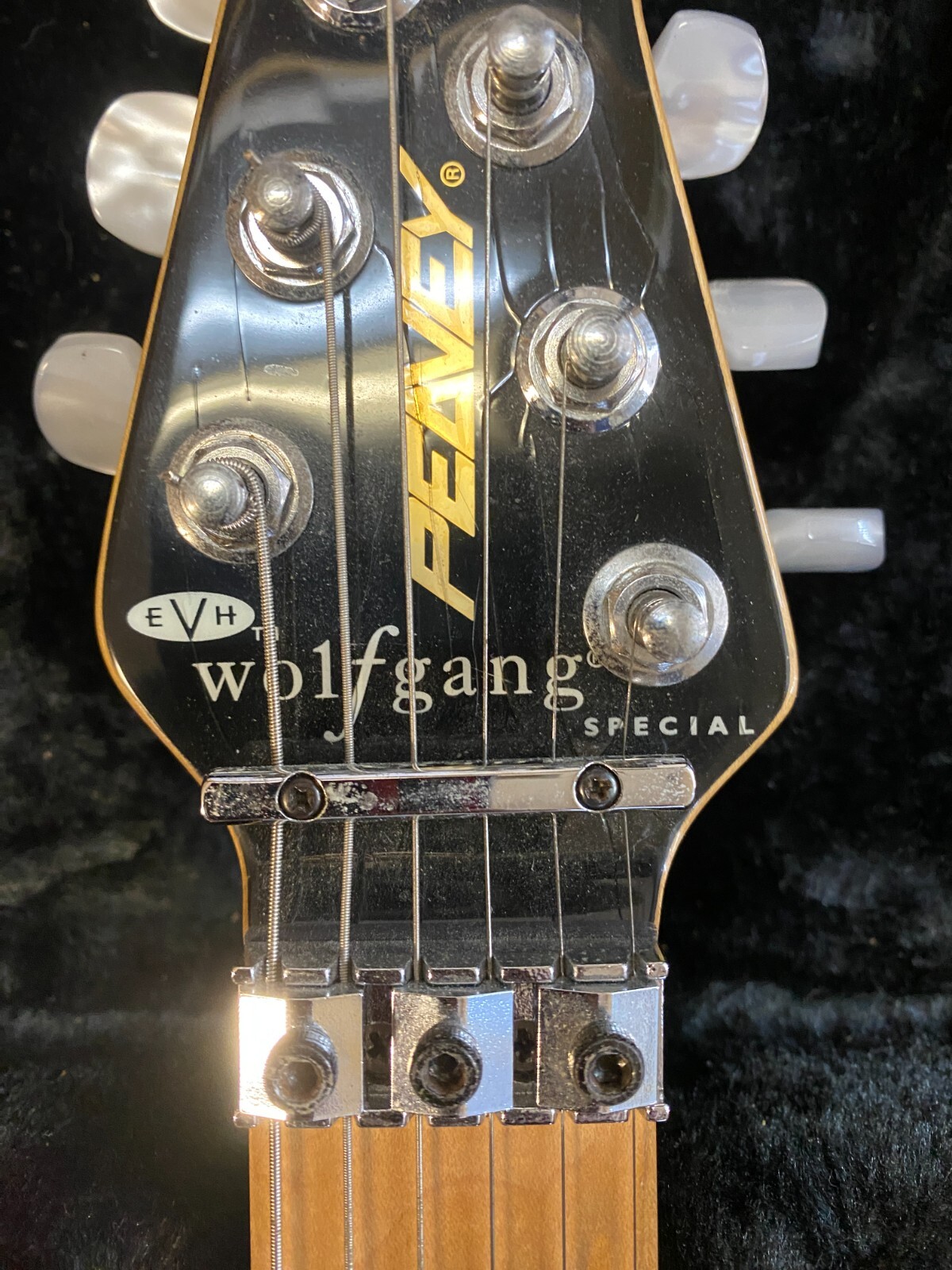 Peavey EVH Wolfgang Special Floyd Rose Bridge w/ Rare Solid Gold Finish 90-2000s
