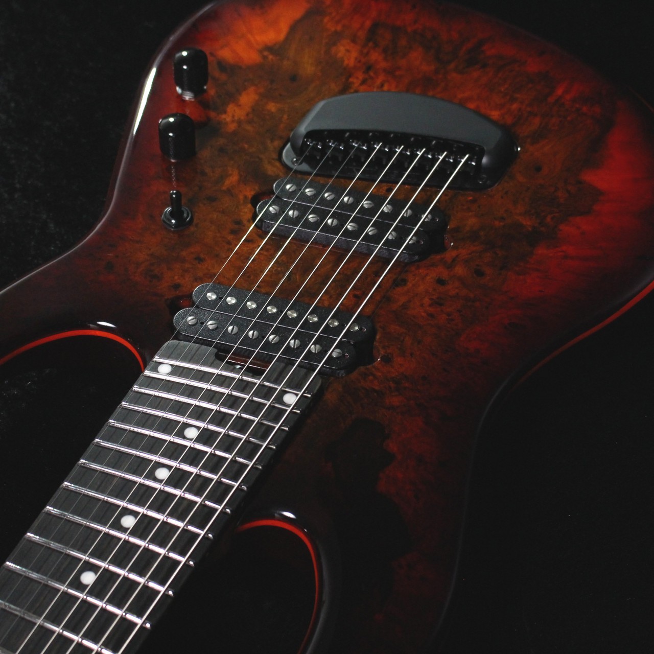 MUSIC MAN Jason Richardson 8-string Cutlass -Death Mountain 3.66 kg Guitar