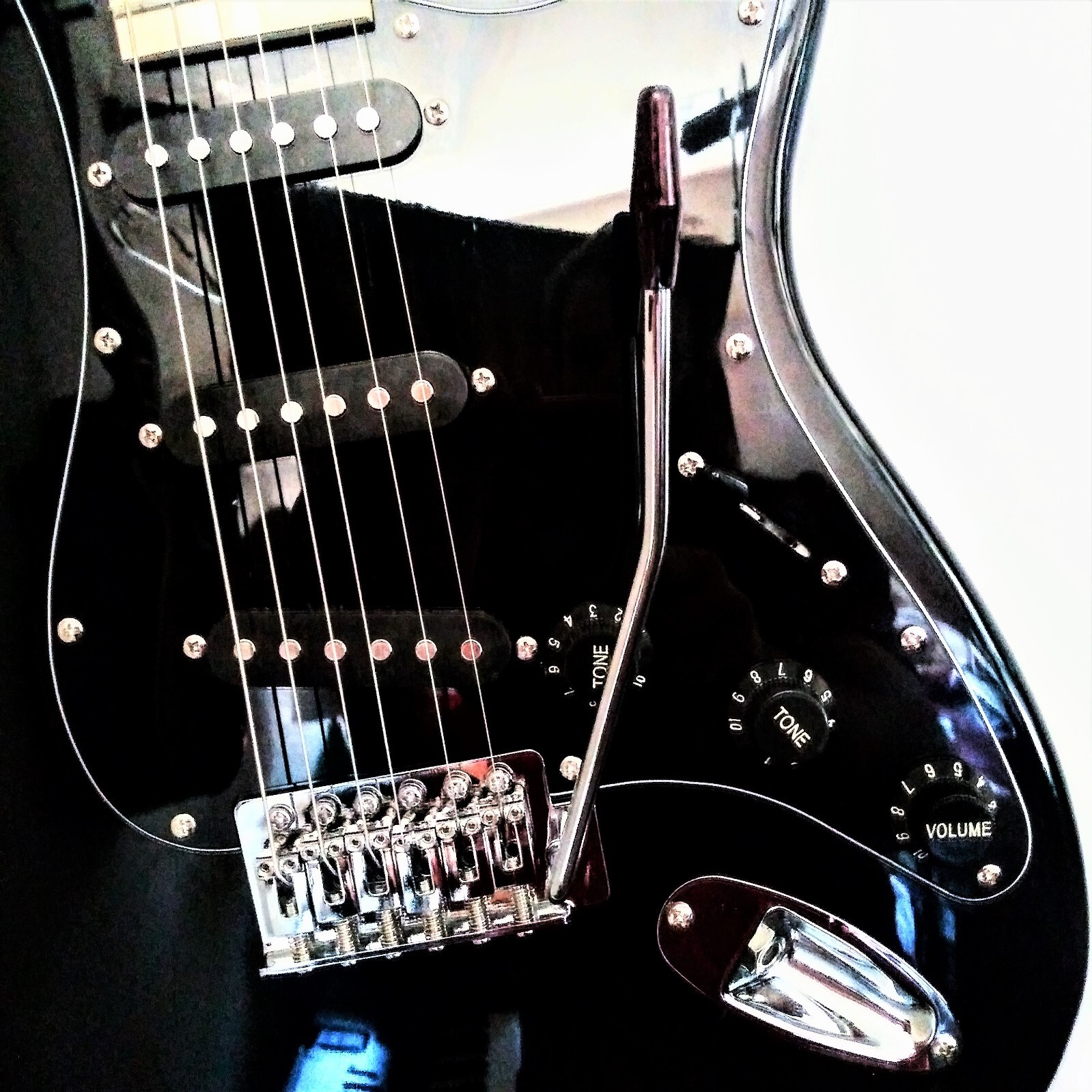 🎸FREE SHIPPING!🎸S Style Electric Guitar +Soft Case/Gig Bag +Whammy +Case/Bag!