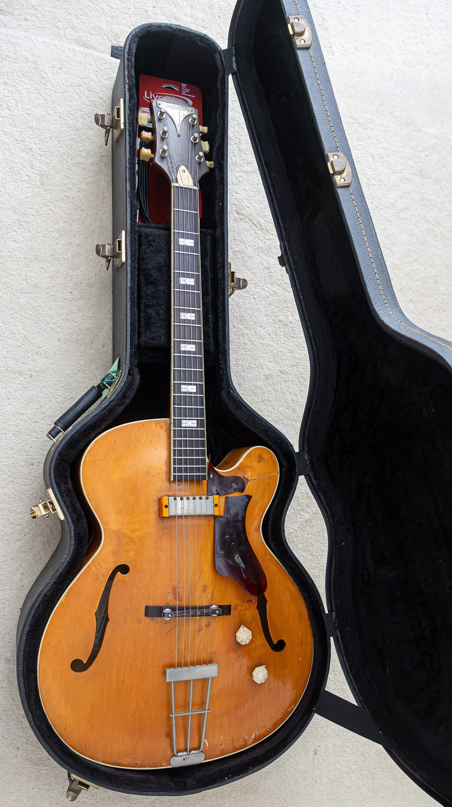 Vintage 1953-1955 Epiphone Zephyr Regent Archtop New York Made Omar Kent Dykes