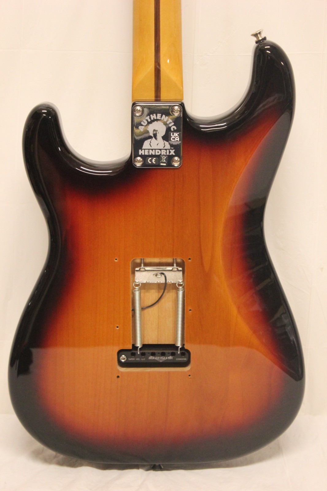 Fender Jimi Hendrix Stratocaster 6 String Electric Guitar Starburst B1