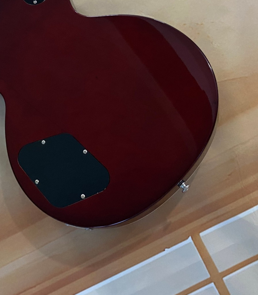 Premium Retro Gradient Electric guitar H-H pickup Flame Maple Veneer Flash Sale！