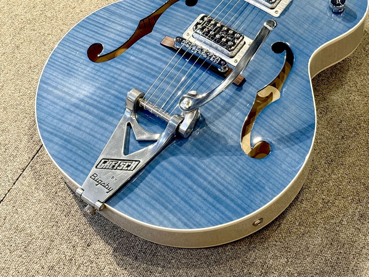 [Gretsch] G6120SH Brian Setzer Hot Rod Harbor Blue 2-Tone Made in Japan 2015