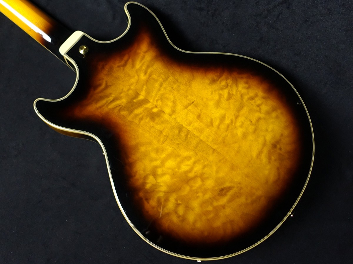 Ibanez AM93QM Antique Yellow Sunburst 2021 o8683