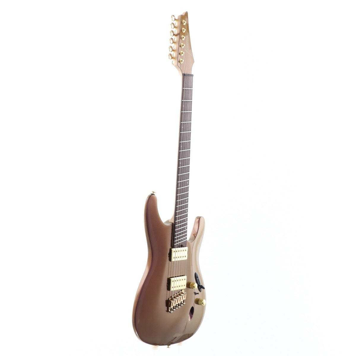 Ibanez S Axe Design Lab SML721 Rose Gold Chameleon Electric Guitar #BE14213