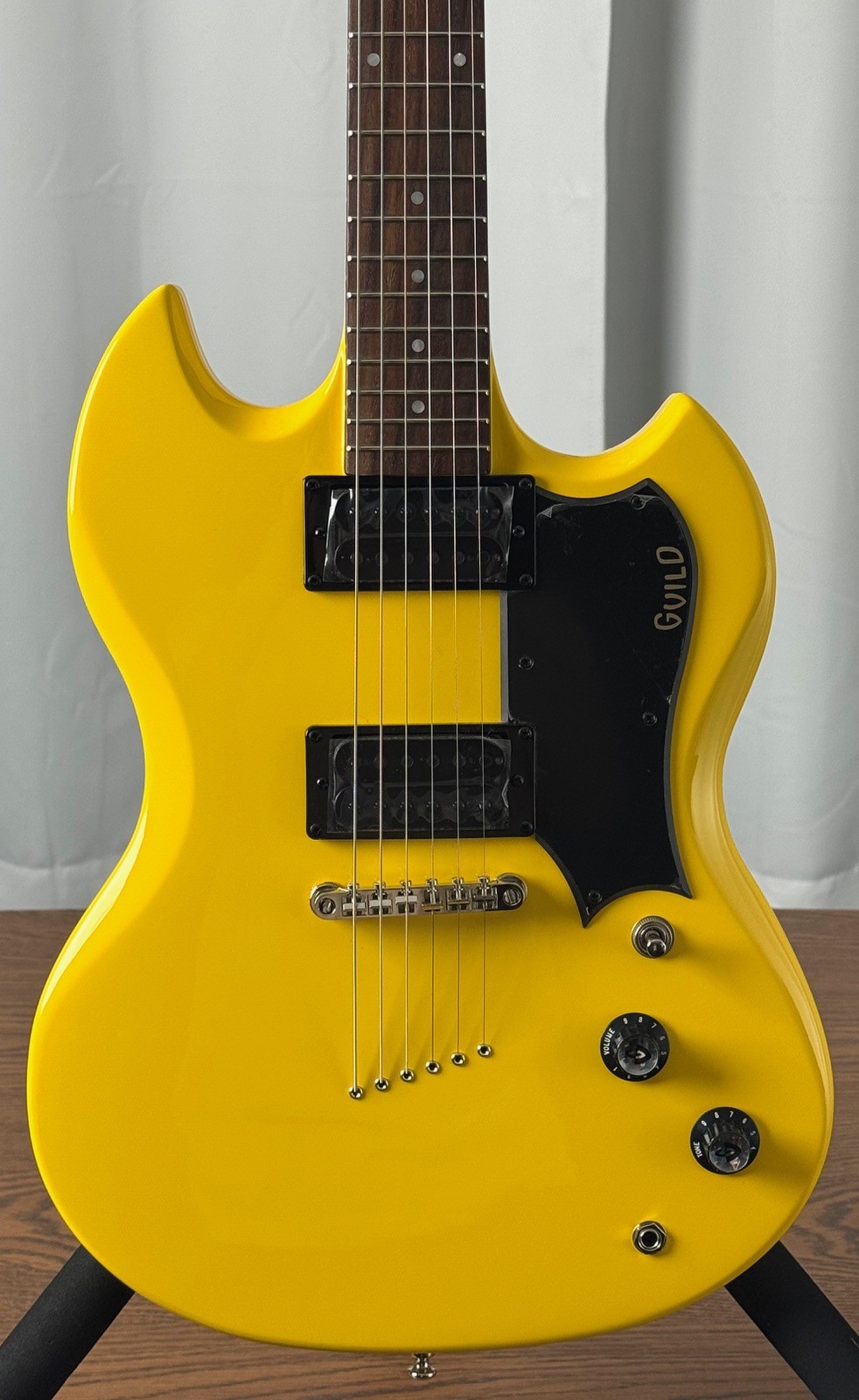 Guild Newark St. Collection Polara 2024 – Present Voltage Yellow Electric Guitar