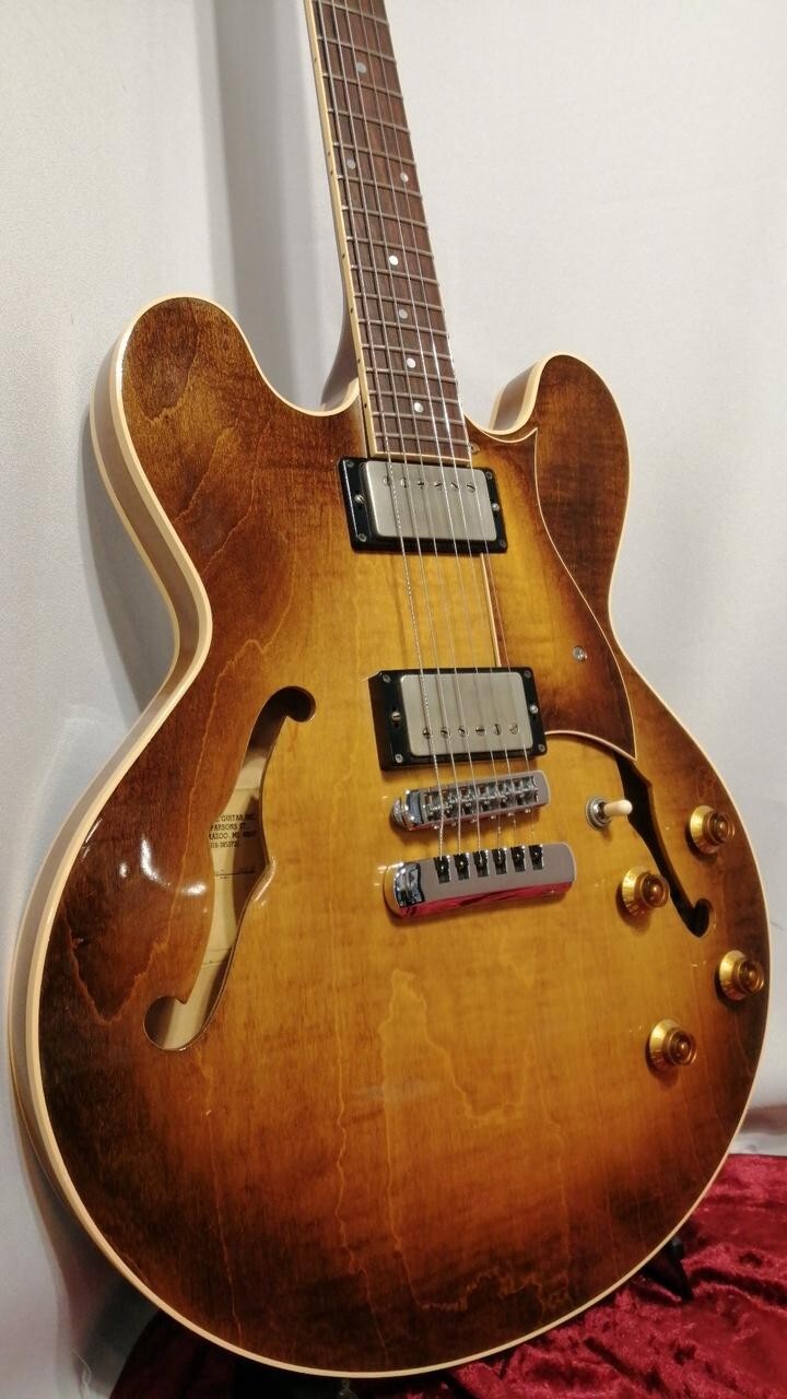 Heritage H-540 Sunburst Made in USA 1996 Semi Hollow Body Electric Guitar