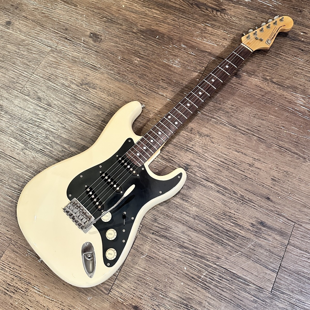 Electric Guitar Fernandes FST-60 1978 Stone Logo Natural Made in Japan S/N 12204