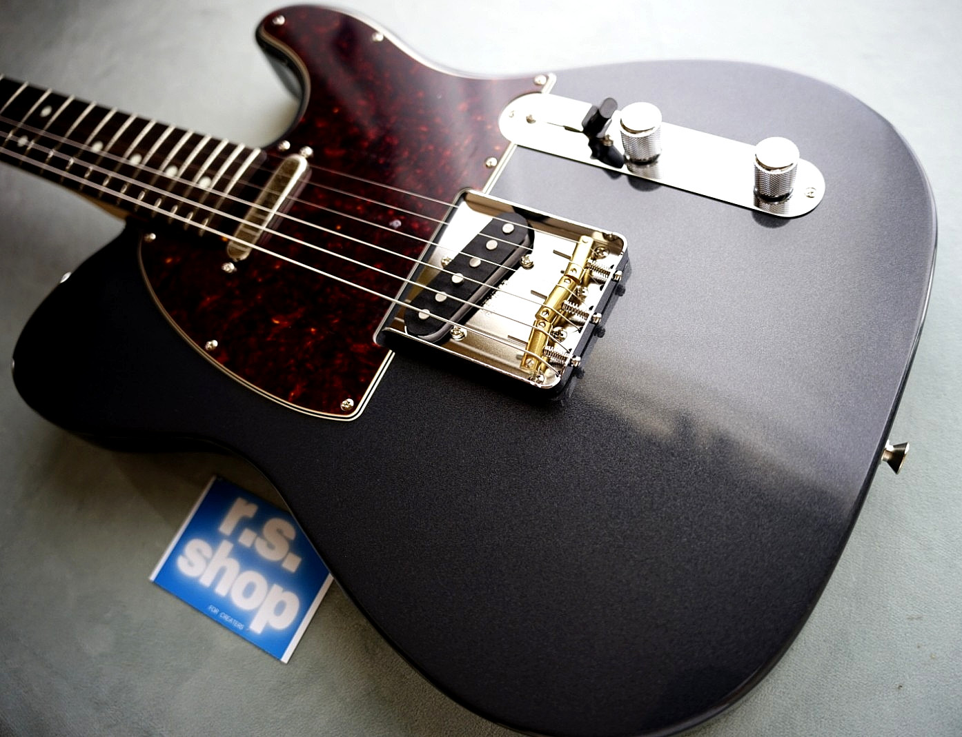 Fender Fsr Made In Japan Hybrid II Telecaster Charcoal Frost Metallic Brand New