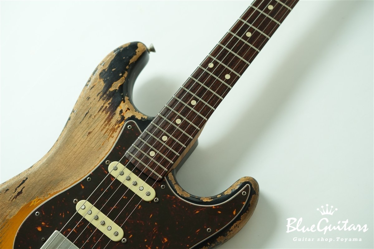 Xotic Xsc-2 – 2 Tone Burst Super Heavy Aged / Alder Roasted Flame Maple Safe del