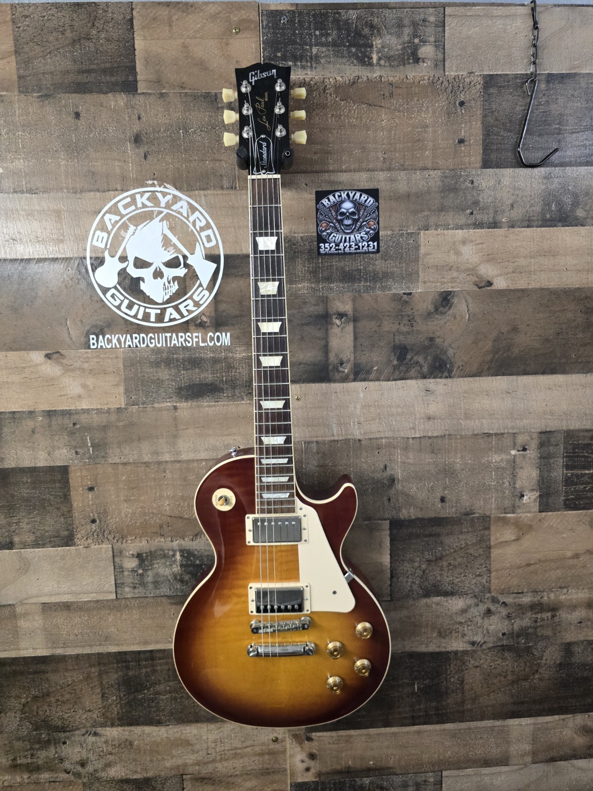 2020 Gibson Les Paul Standard 50s AAA Flame Maple Top Iced Tea Burst 9.5 Lb