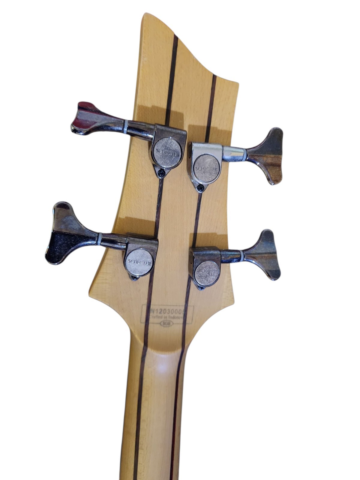 Schecter Diamond Series Custom 4 String Electric Bass Guitar with Hard Case