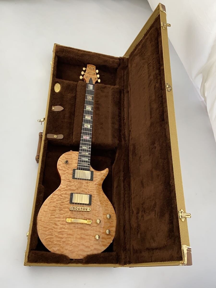 Carvin CS6 2000s California Sweet Electric Guitar Natural 22F Hard Case