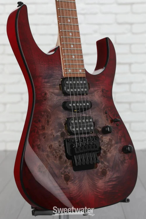 Ibanez RG470PB Electric Guitar – Red Eclipse Burst