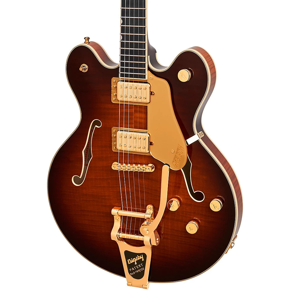 Gretsch Guitars Broadkaster LX SemiHollowbody Electric Guitar Havana Burst
