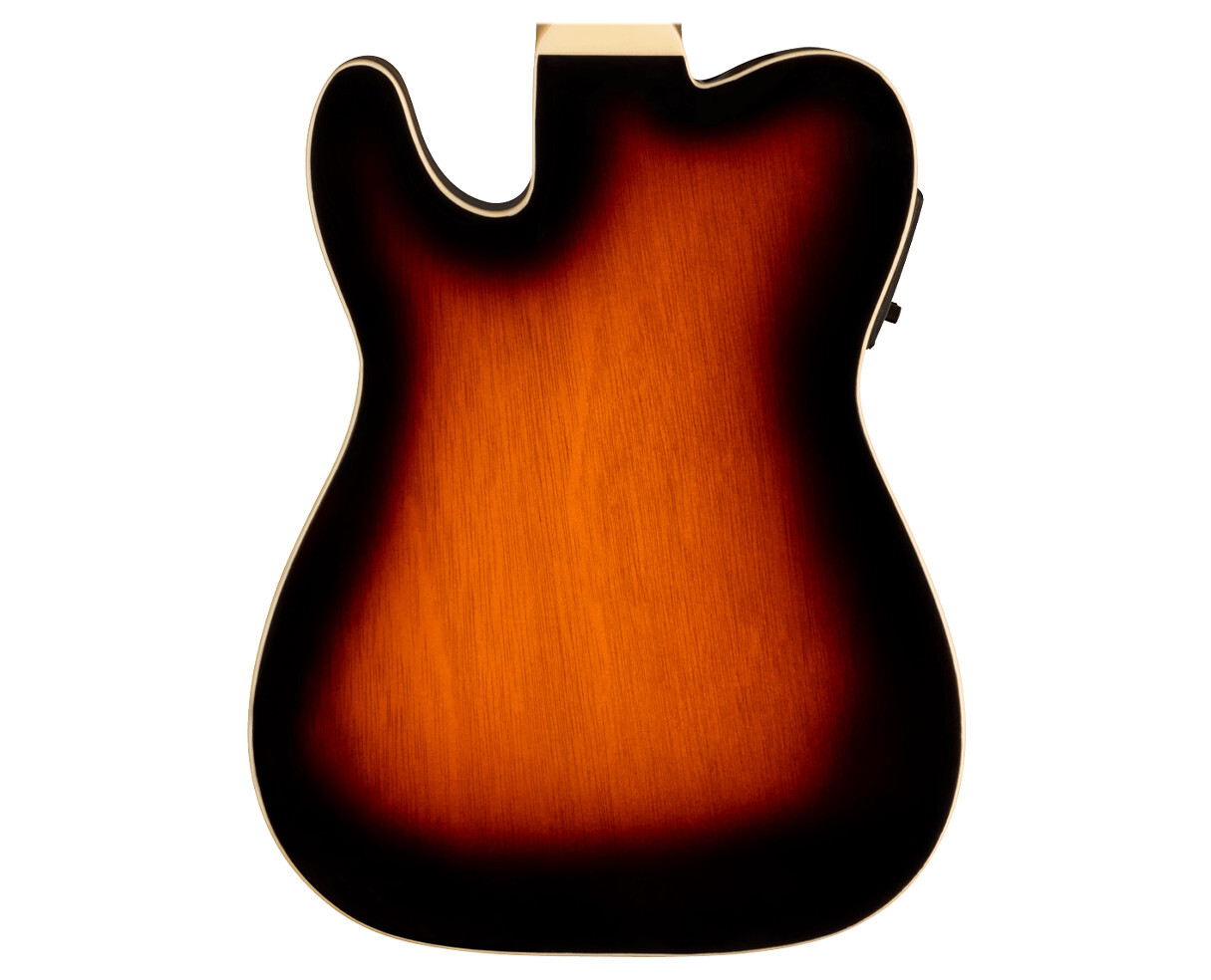 Fender Fullerton Tele Uke – 2-Color Sunburst w/ Walnut FB