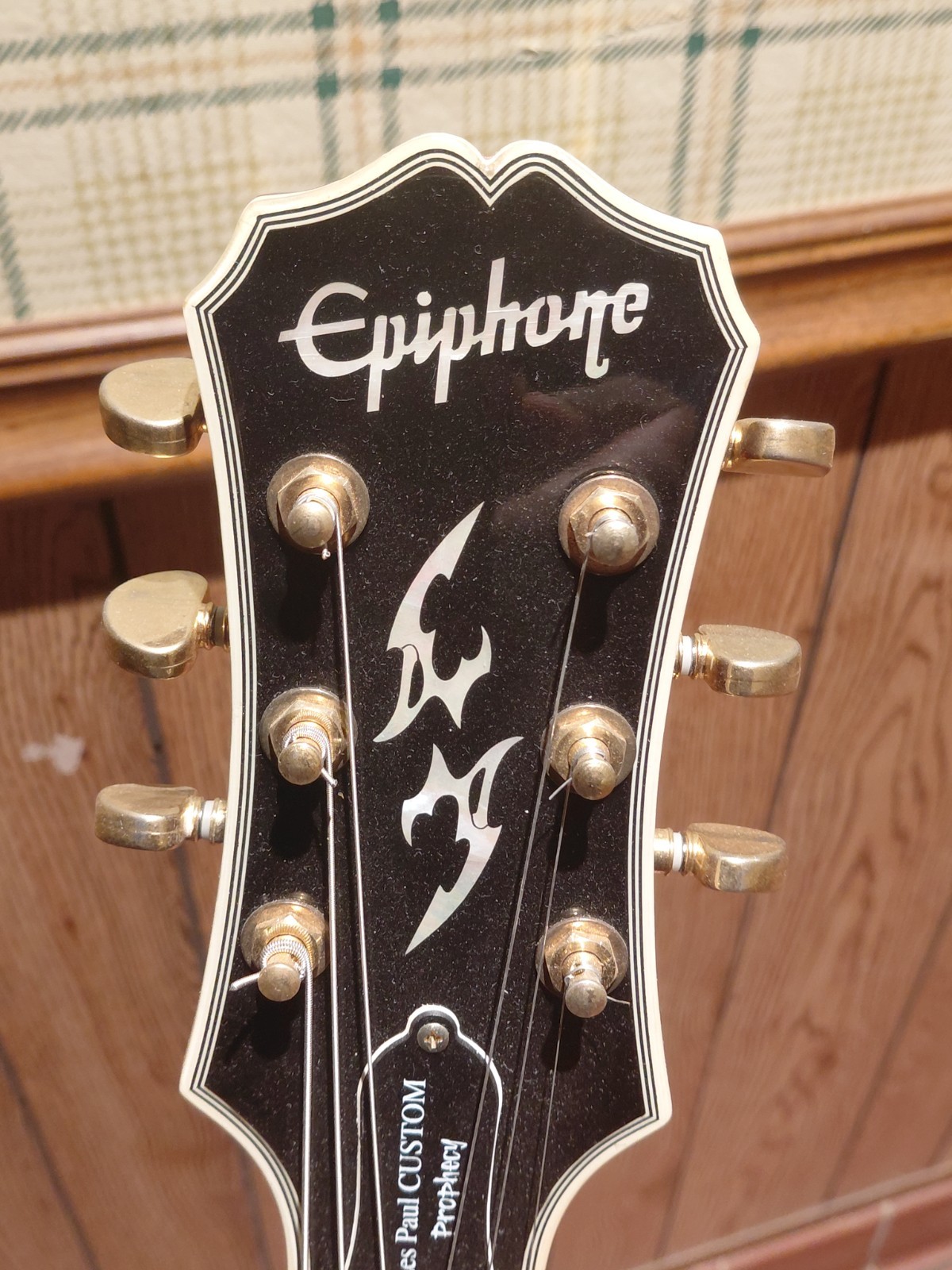 Epiphone Les Paul Custom Prophecy Black Cherry Electric Guitar 2009